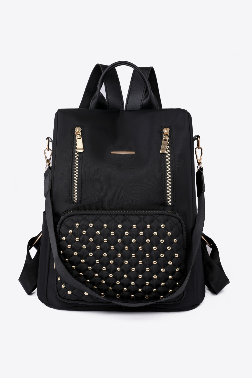 Youth NY Zipper Pocket Beaded Backpack