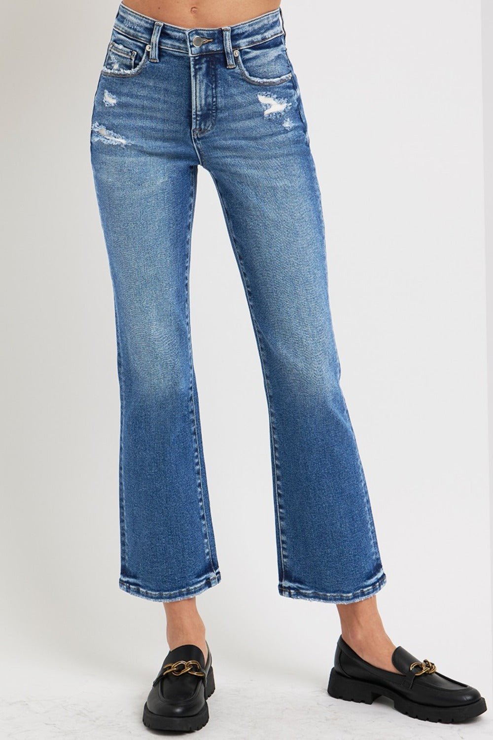 Youth NY Crop Bootcut Jeans