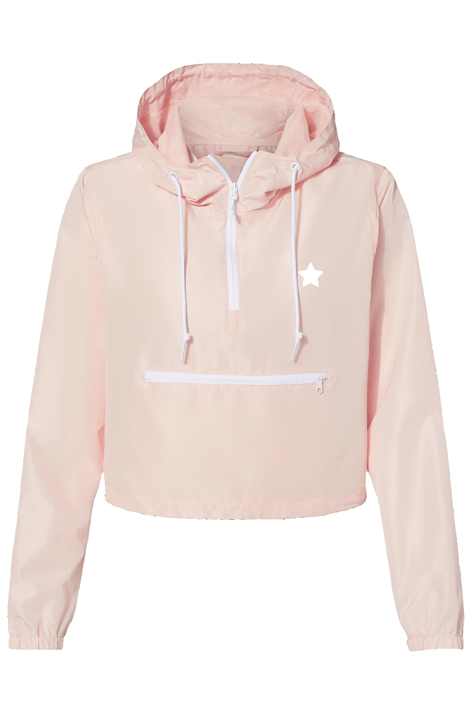 Youth Lightweight Pullover Crop Windbreaker