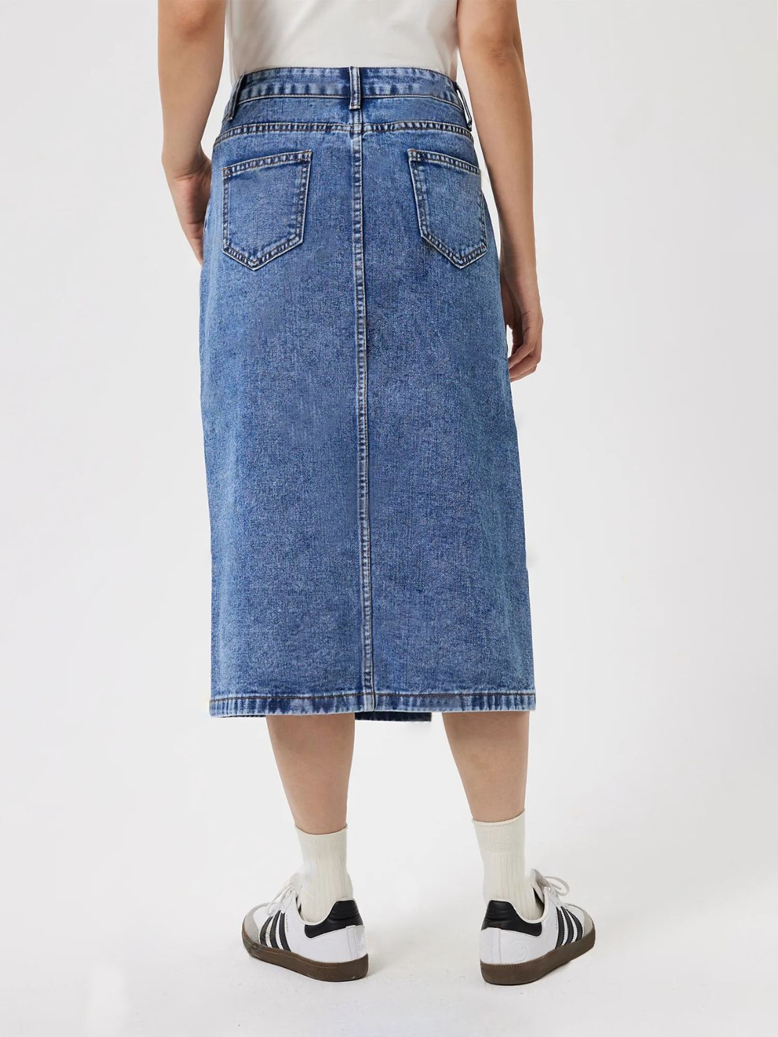 Youth NY Denim Skirt with Pockets