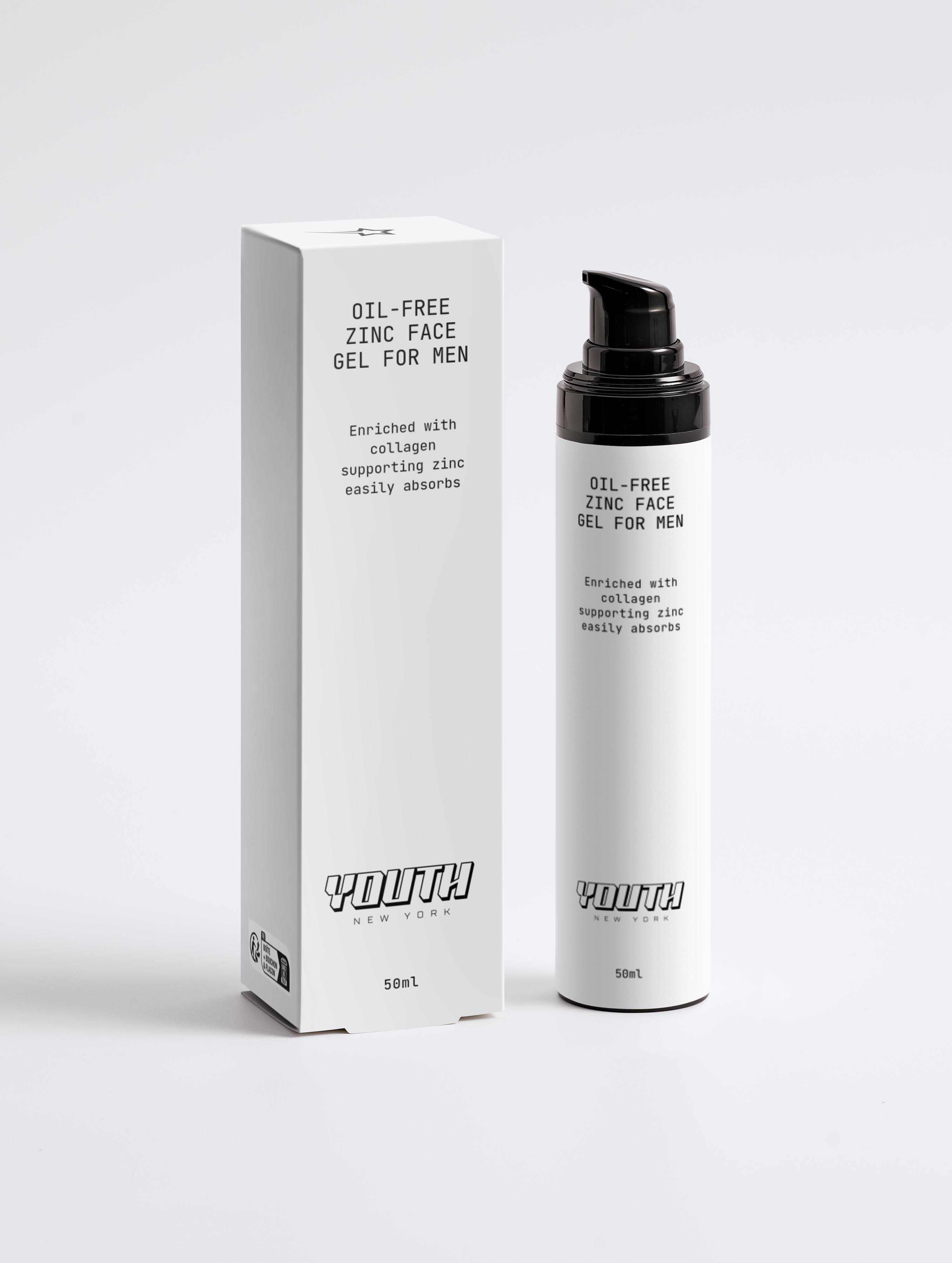 Youth *** Oil-Free Zinc Face Gel for Men