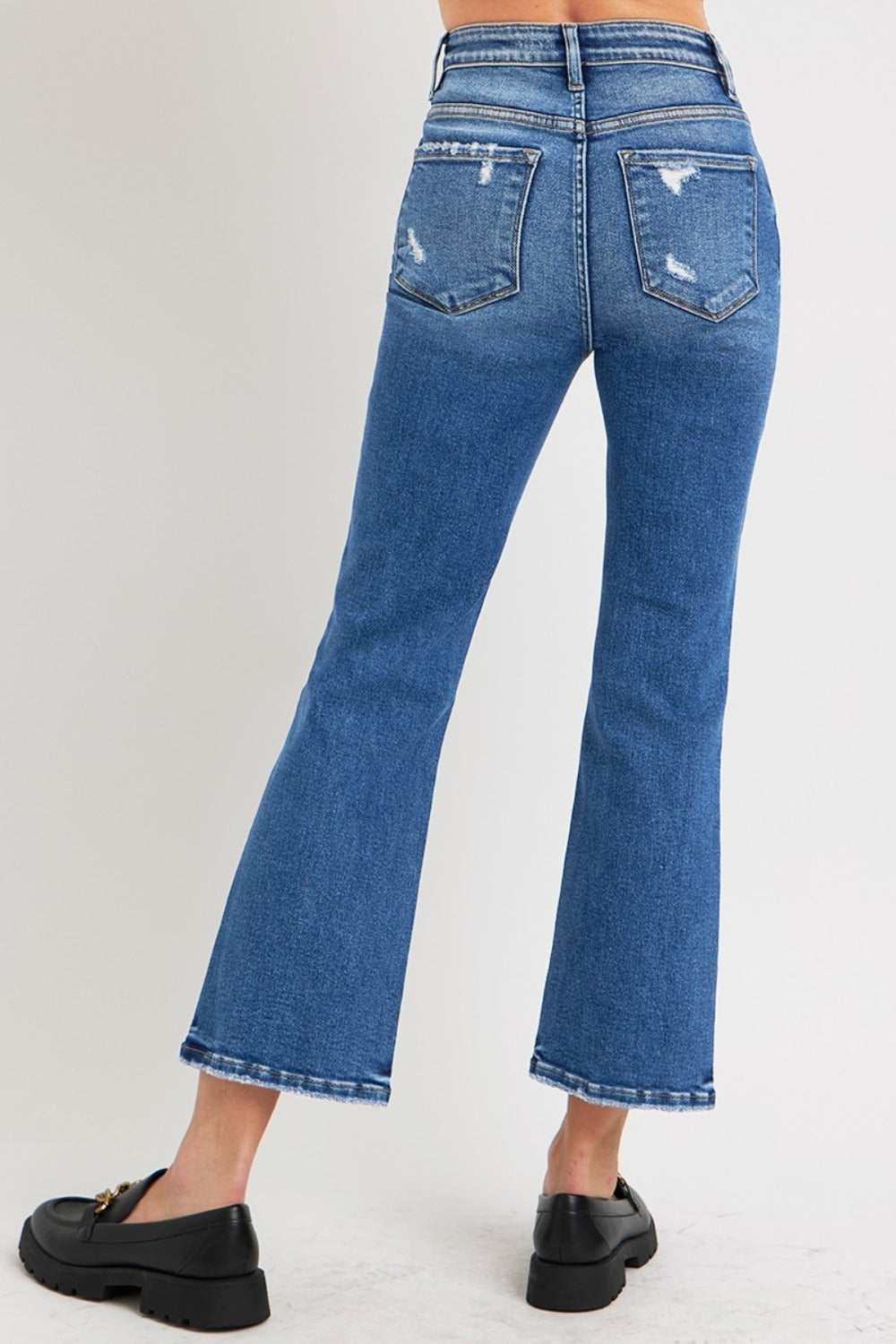 Youth NY Crop Bootcut Jeans